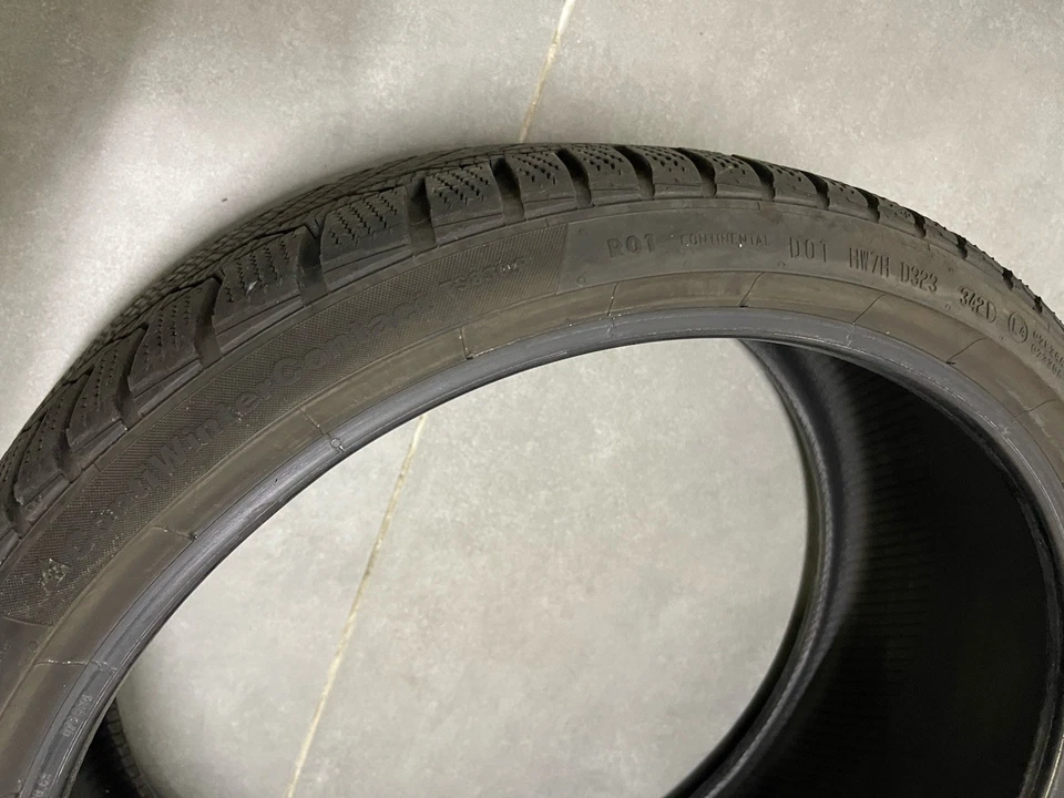 4x Continental ContiWinterContact TS 830P 245/30 R20 90W XL M+S RO1 DOT 3421 - Bild 2 von 4
