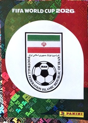 PANINI FIFA WM 2026 STICKER - TEAM IRAN - Nr. 1 - 20