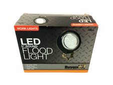 Open Box Buyers Products Company LED 5 Round Flood Light 12-24V 1492110