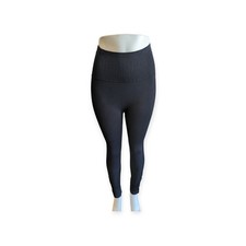 Womens Black Size L Leggings Ankle length