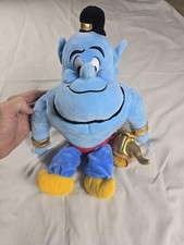 Disney Scentsy Genie Plush Aladdin Stuffed Toy Blue 2021 Scent Buddy Doll 16"