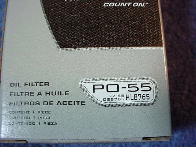 Filtros de aceite 3 Cadillac CTS SRX STS Camaro Caprice Aurora CH8765 Performax PO-55 Foto 4 de 4