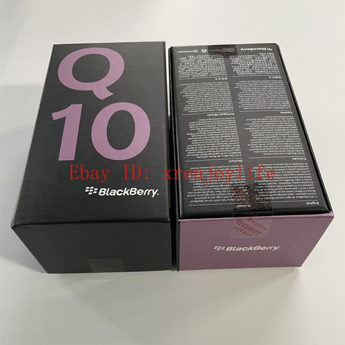 BlackBerry Q10 16GB+2GB 8MP LTE Qwerty Keyboard Unlocked Smartphone- New Sealed - 第 1/16 張圖片