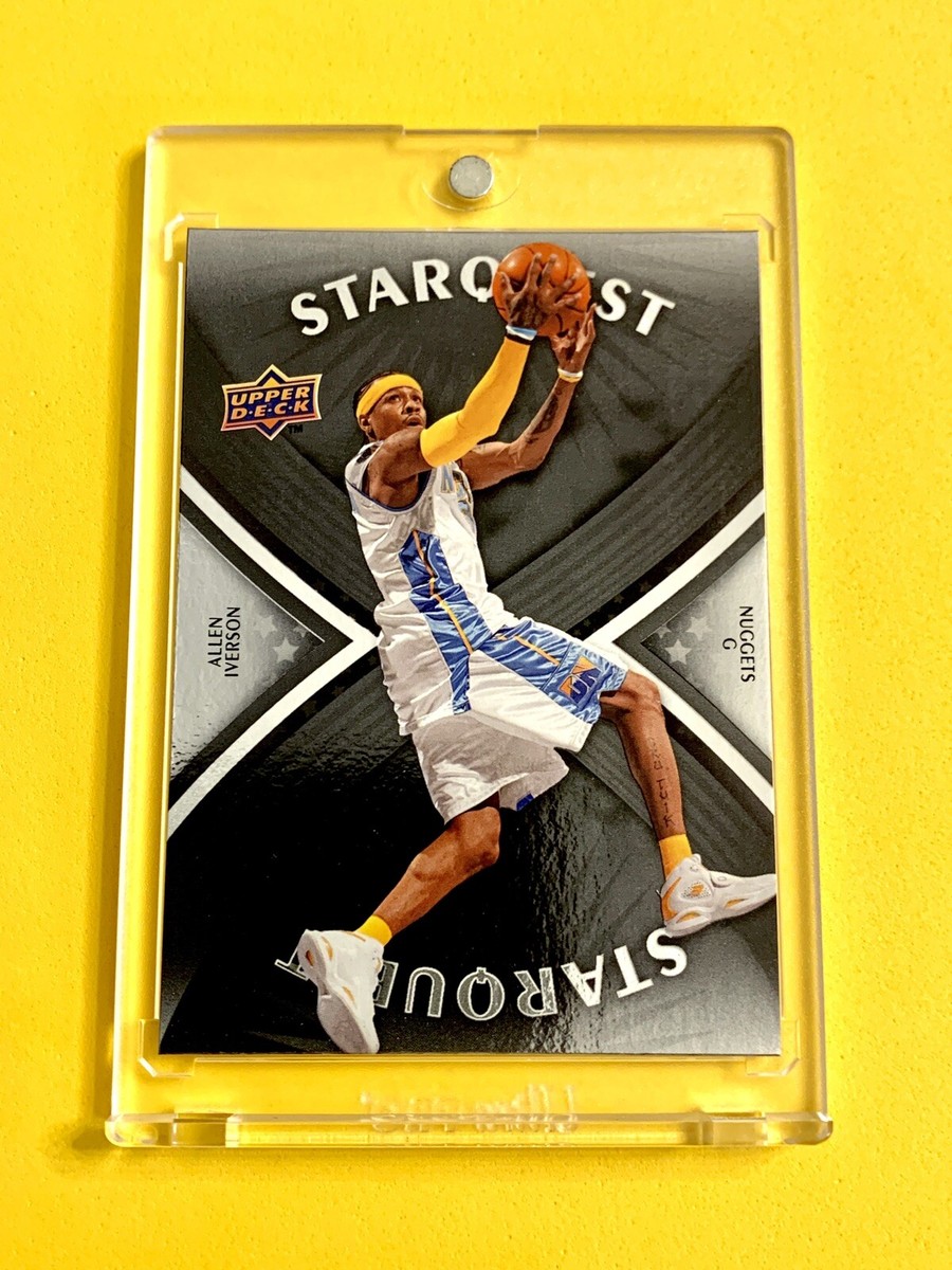 🔥2008-09 UD Starquest Black Majestic Allen Iverson SQ-16 SP