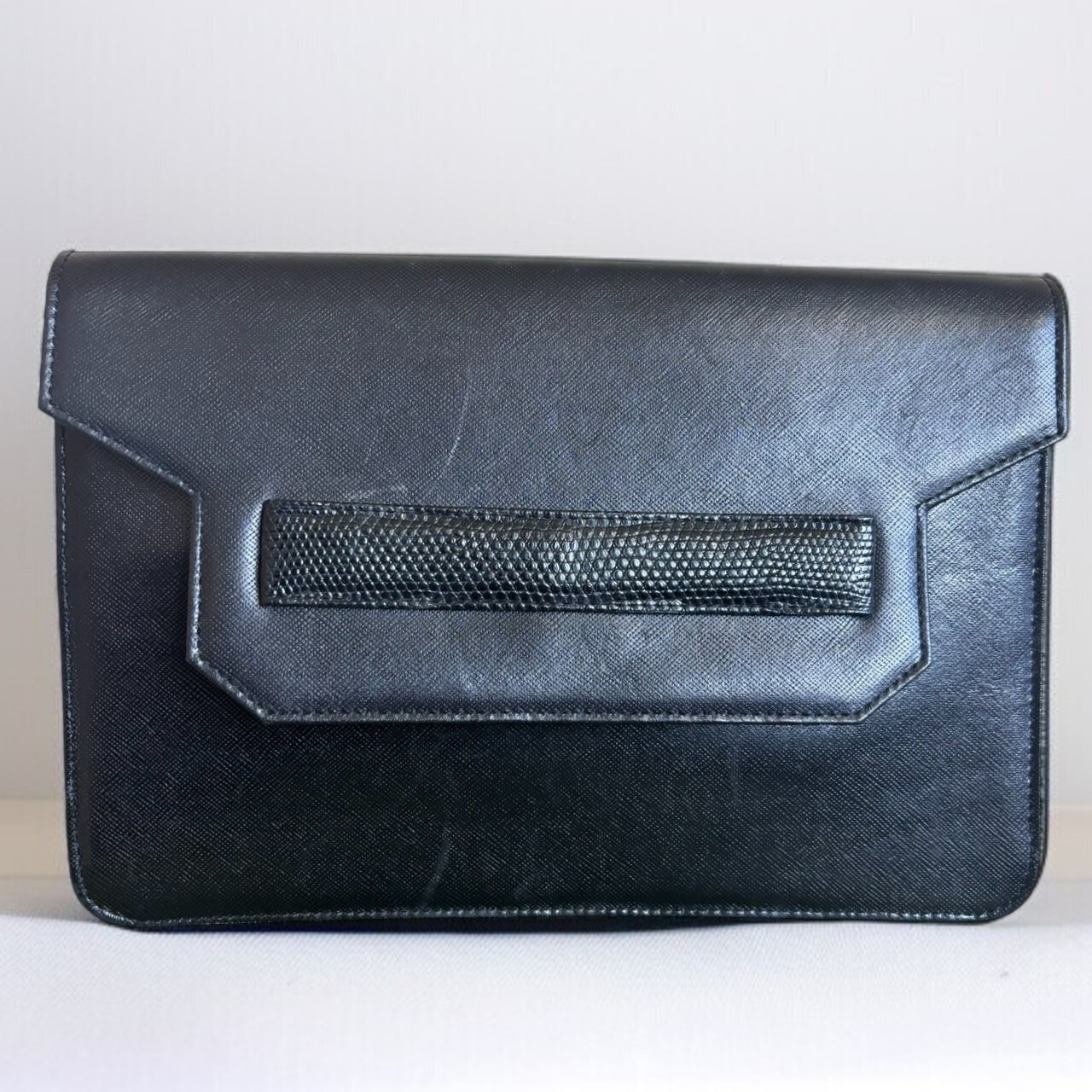 YVES SAINT LAURENT YSL Pochette S Borsa Pelle Autentica Nera