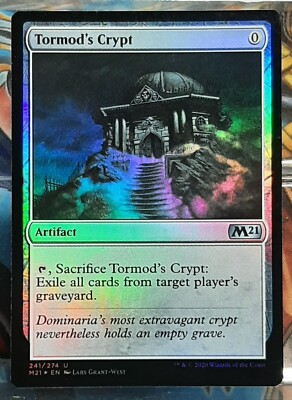 Magic - Tormod`s Crypt/Tormods Krypta - Uc/Foil/Artefakt - Hauptset 21 - EN/NM