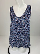 Ann Taylor Loft Women’s Floral Print Tank Top Size XS