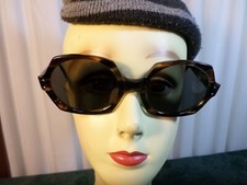 Vintage American Optical HEX-O Women's Tortoise Shell Prescription Sunglasses