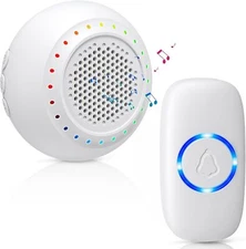 Wireless Doorbell � PHYSEN � Doorbell Chime Kits with 1 Transmitter 1 Receiver