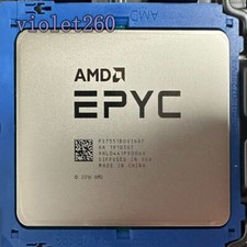 AMD epyc 7551 CPU processor SP3 32 core 2GHz socket SP3 non-locking version