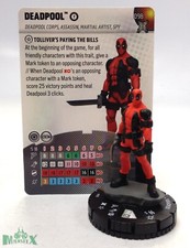 Heroclix Deadpool Weapon X set Deadpool 098 Limited Edition figure w/card 