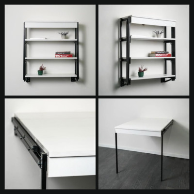 Murphy Folding Table | Wall Mounted Table Dining Table | Space Saving Table