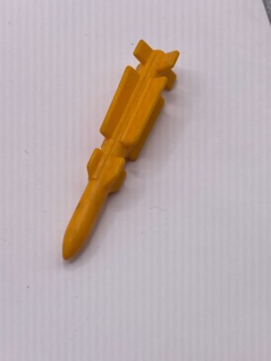 GI Joe Vehicle Snow Cat Center Missile Launcher Bomb 1985 Part