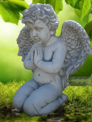 Acquista Versatile Statua Da Giardino Angelo In Metallo In - Foto 8