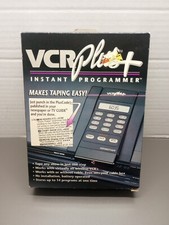 VCR Plus Instant Programmer Gemstar 1990-91 TV VCR Programming Made Easy NIB