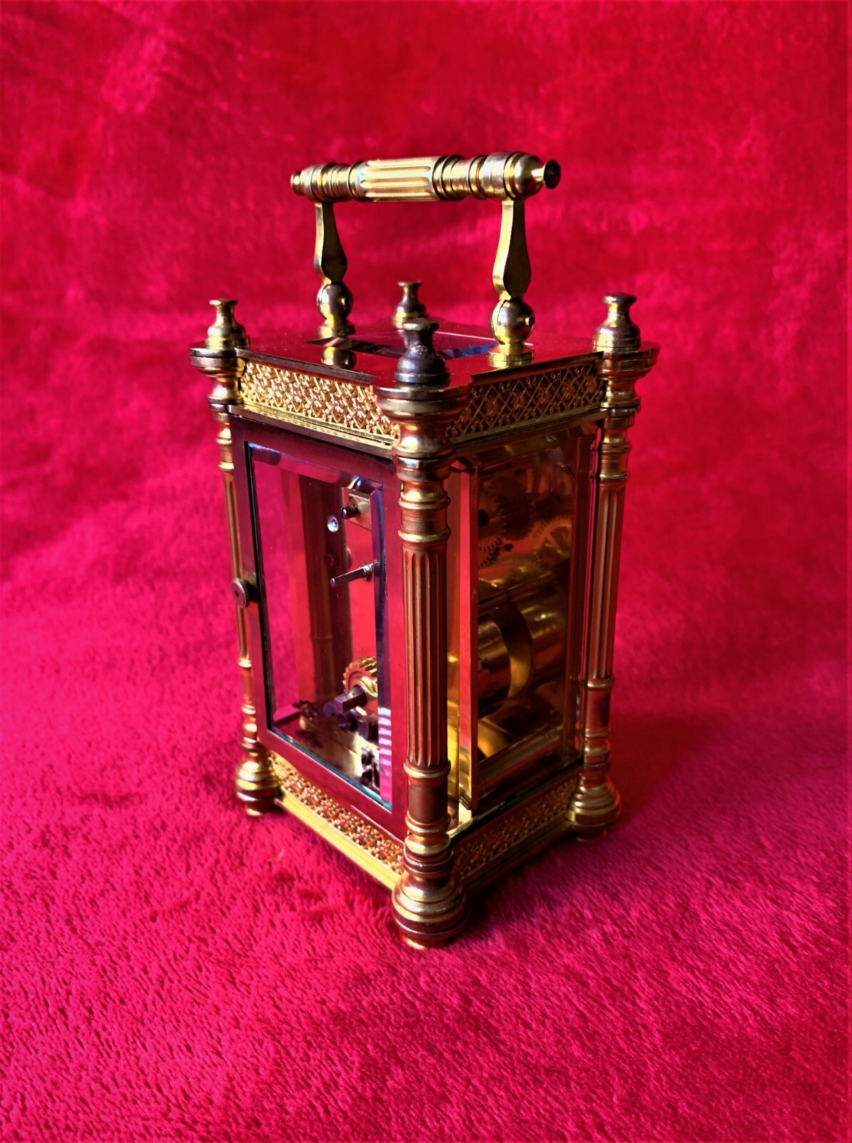 Antique Old Vintage French Carriage Clock eBay