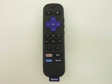 ROKU Rechargeable Voice TV Remote Netflix AppleTV Paramount HBOmax 30260000...
