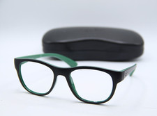NEW RAY-BAN RB 7191 8142 MATTE BLACK GREEN AUTHENTIC EYEGLASSES W/CASE 53-19
