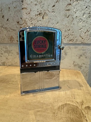 1940's Lester-ware CHROME Cigarette Dispenser-Excellent condition