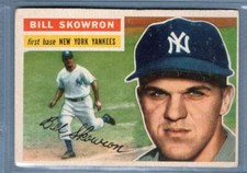 1956 Topps #61 Bill Skowron (WB) VG-EX  GO460