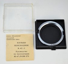 EXC USSR M42-PENTAX-K MOUNT ADAPTER FOR M42 SLR LENSES TO USE WITH PENTAX-K 2