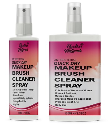 PROFI MAKE-UP PINSEL SCHNELLTROCKNEND REINIGER / STERILISIEREND FLÜSSIGSPRAY