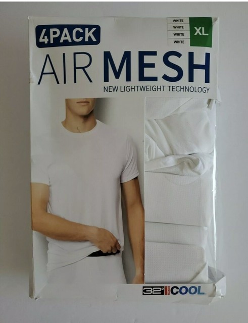 Men's 32 Degrees Cool 4pack White Air 