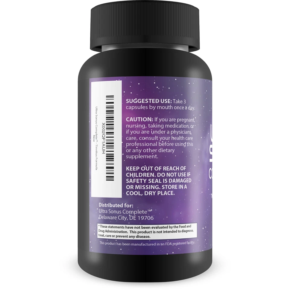 Добавка тиннитуса — формула чеснока куркумы витамина C Max — ушной звон - Изображение 3 из 4