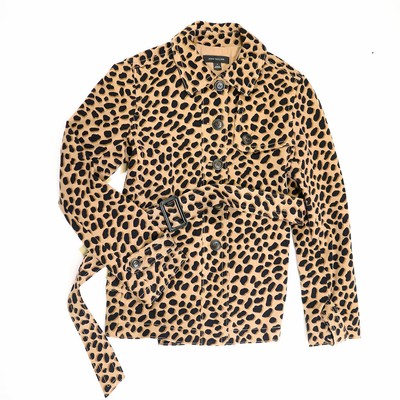 ann taylor leopard jacket