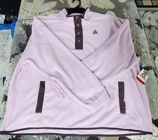 Reebok Women's Weekender Pullover with Pockets, Size: XXXL Color: Purple - NEW