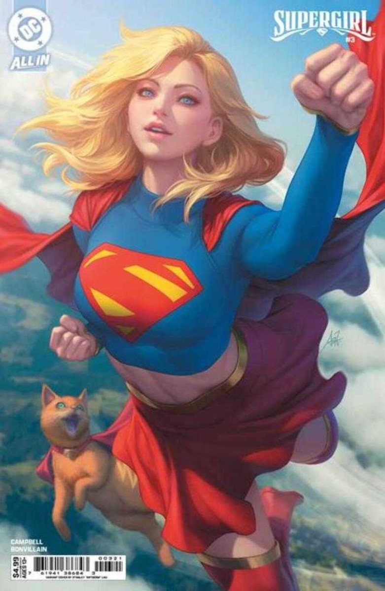 Supergirl #3 Cover B Stanley Artgerm Lau (07/09/25) | eBay