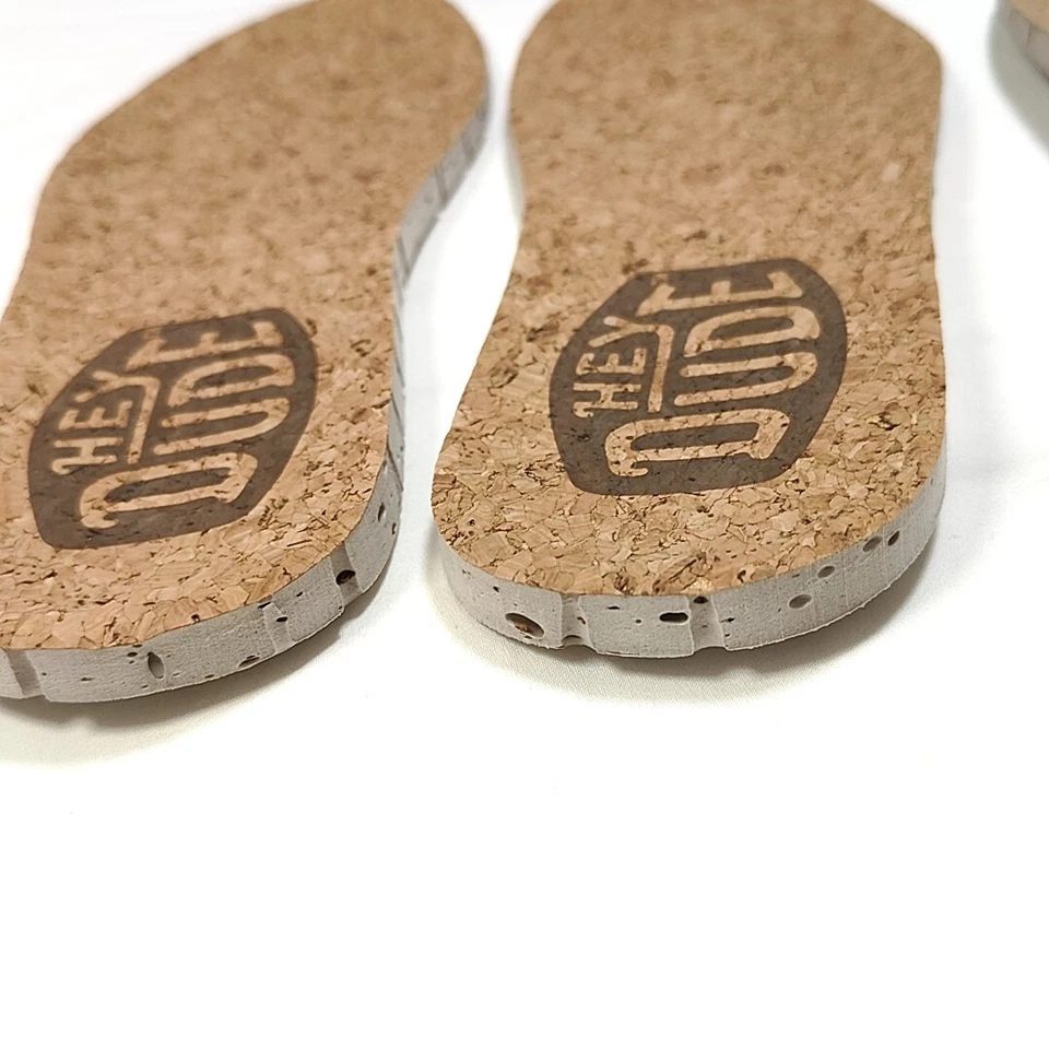 Hey Dude Cork Style Cushion Shoe Inserts Men' Replacement Standard/Wide Insoles - Image 4 of 4