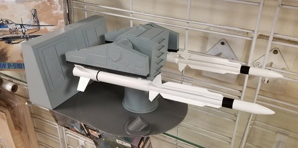 Mk-10 Guided Missile Launching System (GMLS) Static Model Kit, 1/44 Scale