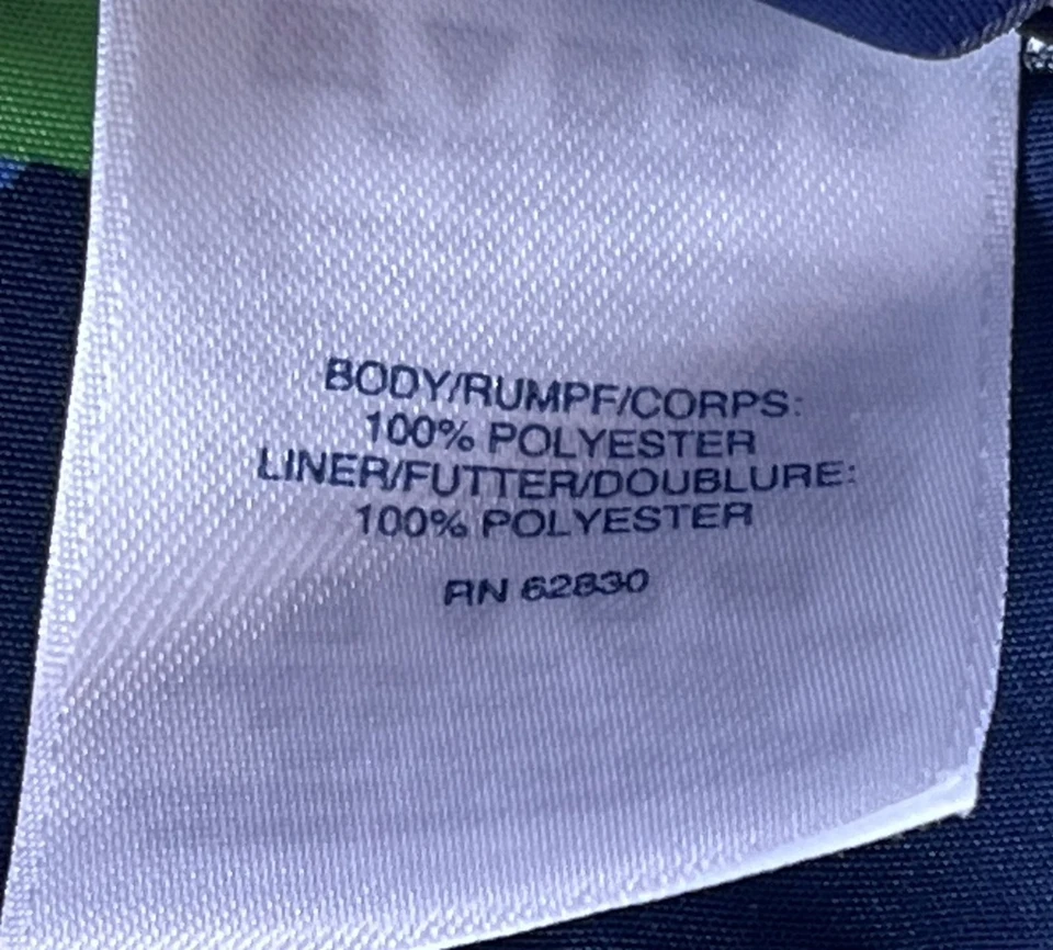 Lands' End Floral Swim Trunks Board Shorts Men XL 40-42 Blue Pink Beach Hawaiian - Image 3 of 4