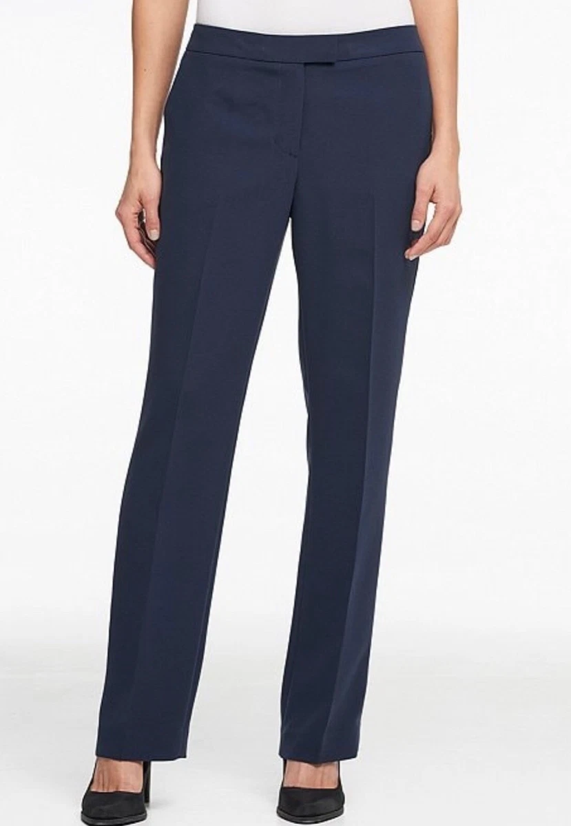 Classic office attire: New Navy Blue pants for women Size 2 fully