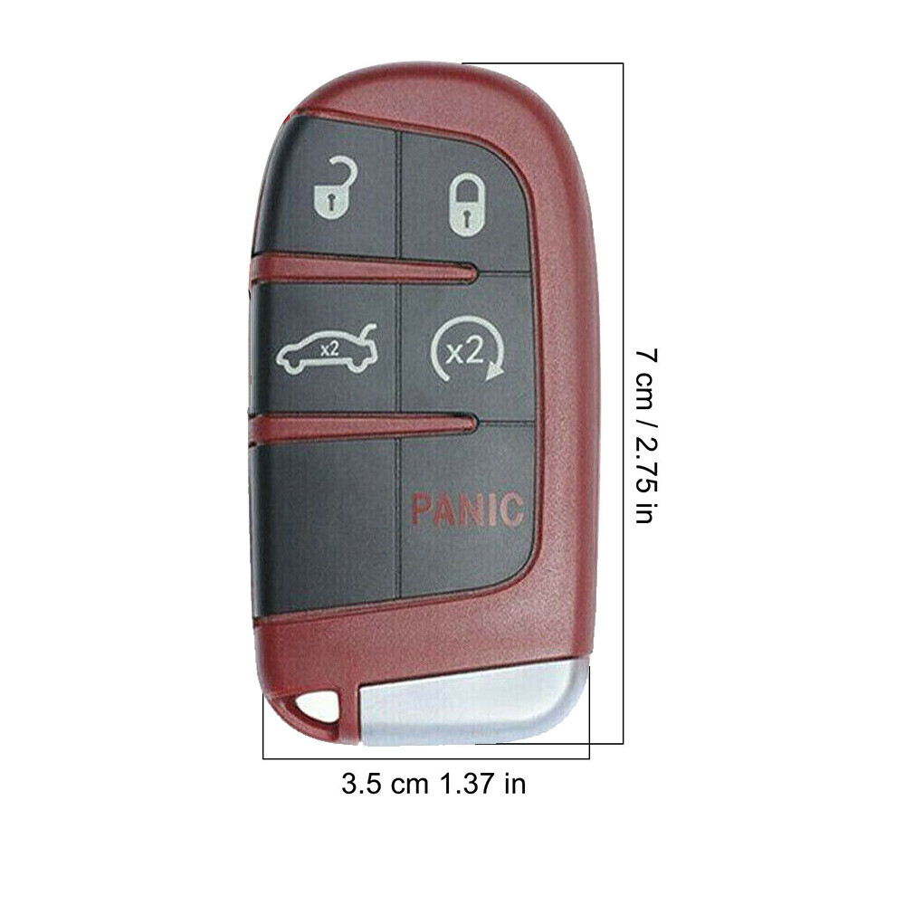 Key Fob Cover for Dodge Key Leather Key Fob Cover Compatible With Dodge Challenger Charger SRT Dart Durango SRT Journey Viper Christmas Gift - UK
