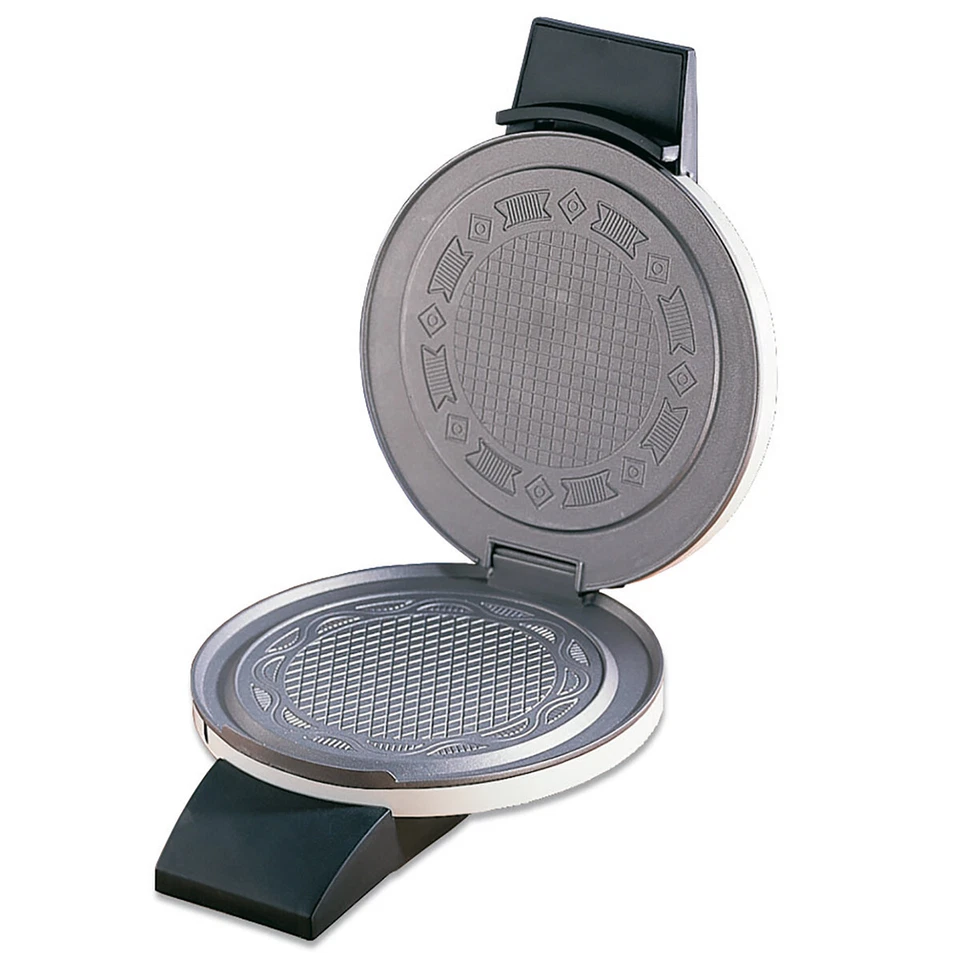 Cornetto in ferro Cloer-261 torta di ferro torta di Capodanno bianco 800W NUOVO - Immagine 2 di 4