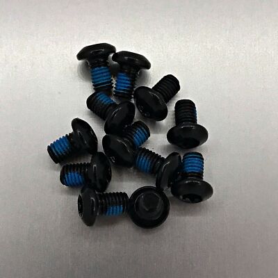 Disc Rotor Bolts (12pc)   AUS Stock   Steel Disk Bolt Mountain Bike Cycling