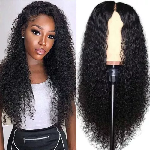 Parrucca AA capelli anteriori donna brasiliana umana lunga pizzo ricci parrucche capelli ondulati US 2024 - Foto 1 di 15