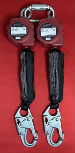 3M Protecta 3100412 Doppia Gamba Retrattile con 6' Web e Ganci a Scatto in Acciaio - Foto 2 di 7