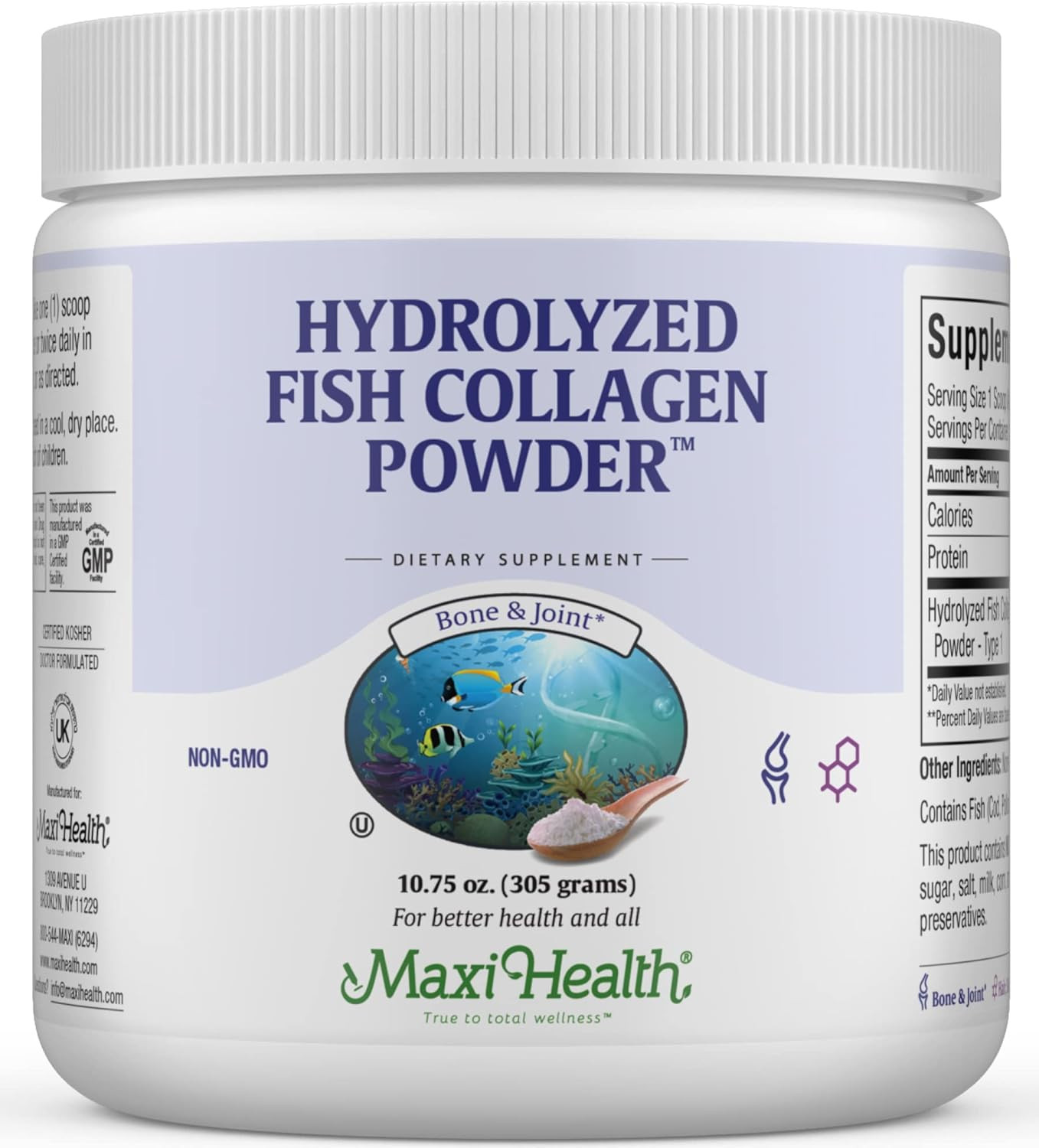 Collagen Powder - Collagen Protein Powder - Marine Collagen Powder for Women ...