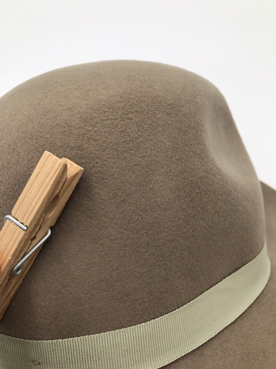 Brixton Womens Dalila Wool Felt Hat Small 7 56cm Beige  display picture 1