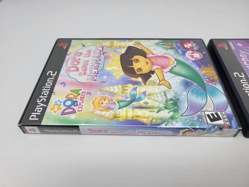 Dora l'esploratrice salva le sirene e viaggia verso la viola ps2 completo testato CIB - Foto 3 di 11