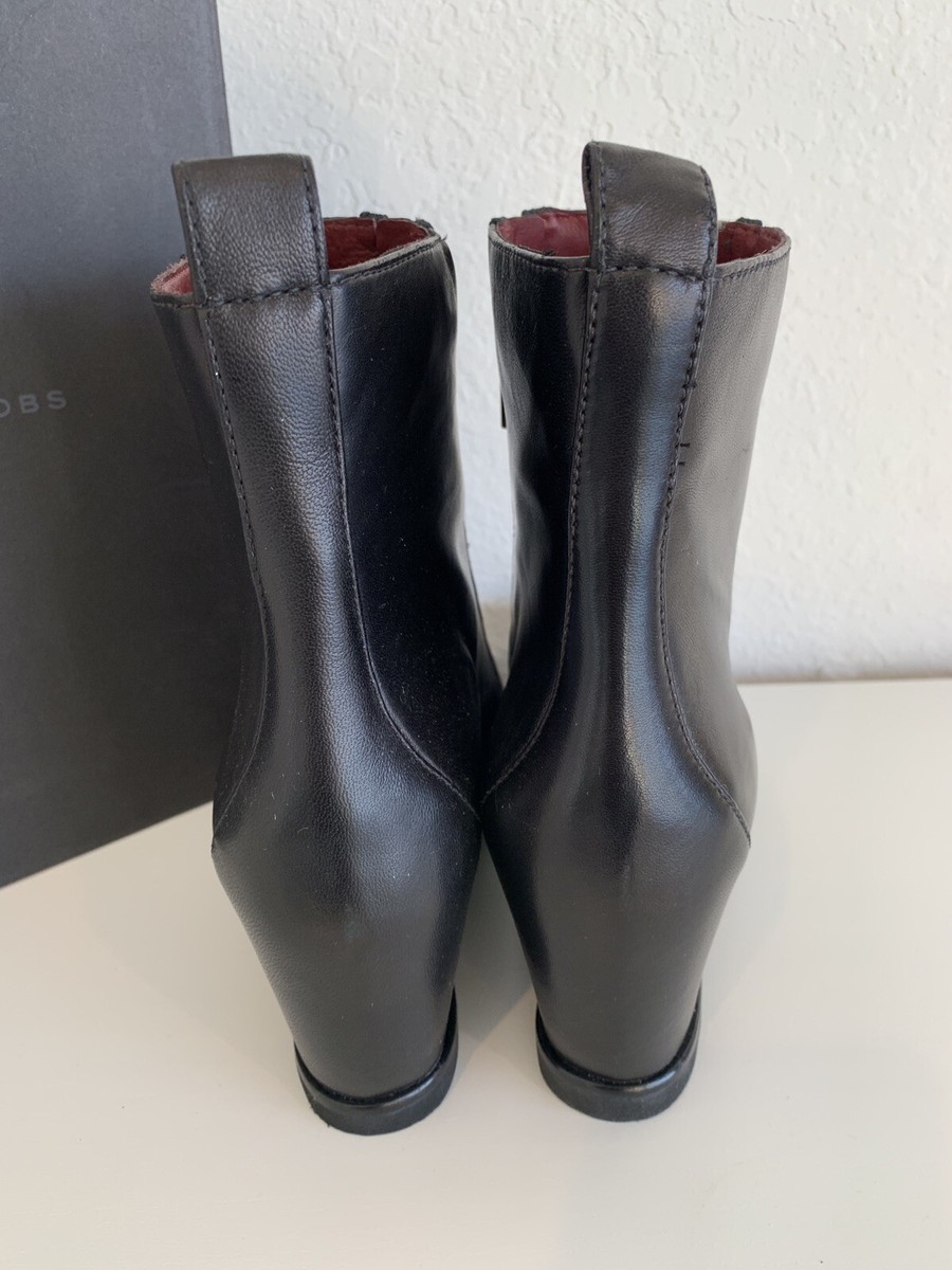 Marc By Marc Jacobs Side Zip Wedge Ankle Boots 10.5 | eBay
