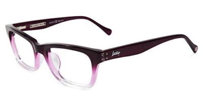 LUCKY BRAND Womens Designer Eyeglasses Frame TROPIC Purple Gradient 52MM Cat Eye