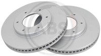 2X A.B.S. 16615 Bremsscheibe Vorne FüR Toyota