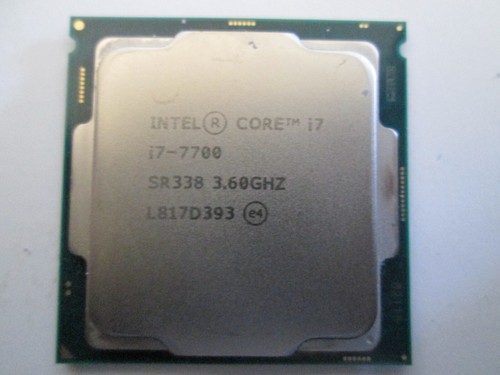 Intel Core i7-7700 Quad Core 3.60GHz CPU SR338 Processor