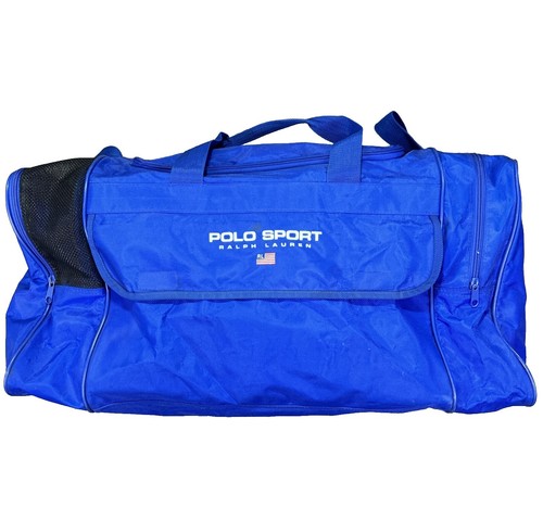 90s 【POLO SPORT RALPH LAUREN】のボストンバッグ Vintage 90s Polo Ralph Lauren Polo Sport Duffle Bag Navy