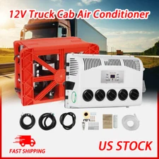 Fit Cab Semi Truck Bus RV Caravan 12V Split Air Conditioner AC Engineering Car