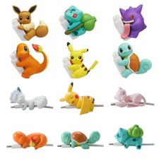 Cartoon Phone Charger Protector Pokemon Pikachu USB Cable Bite Accessories Gift